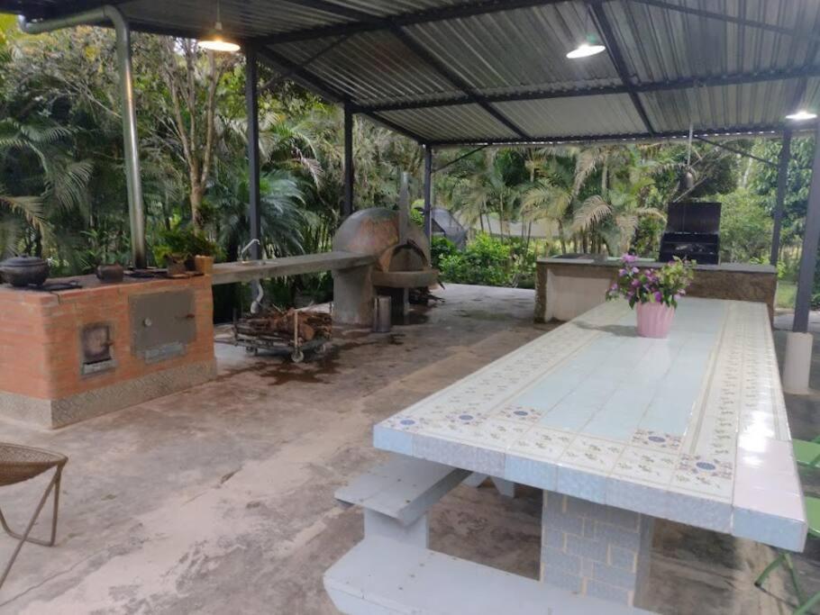 Sitio Paraiso Verde Juquitiba Bagian luar foto